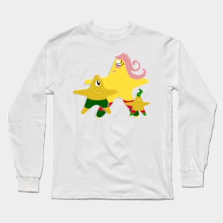 Unique desings referring to the christmas season- Stars Long Sleeve T-Shirt